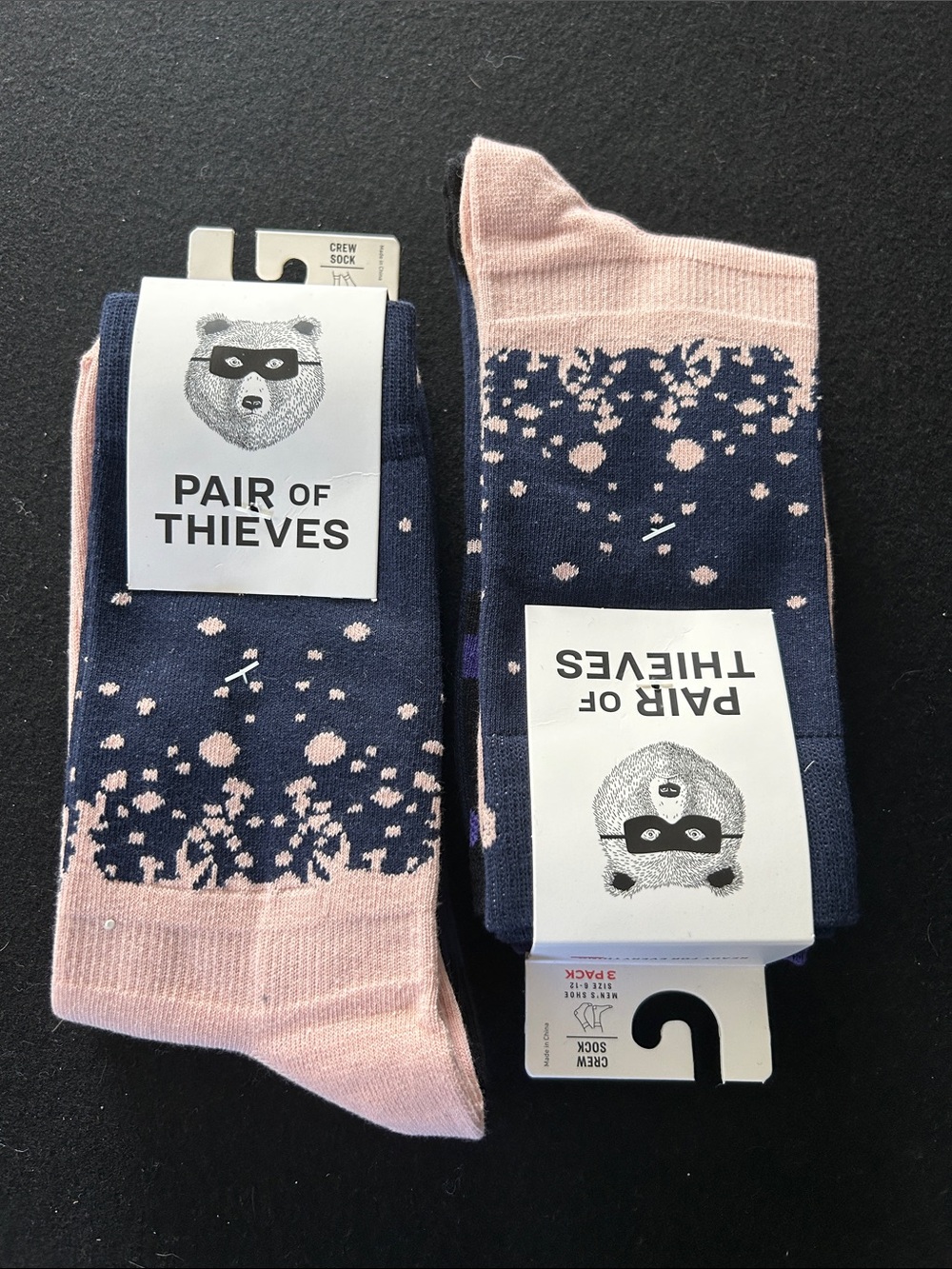 NWT Pair of Thieves 6 pack Men’s Crew Socks